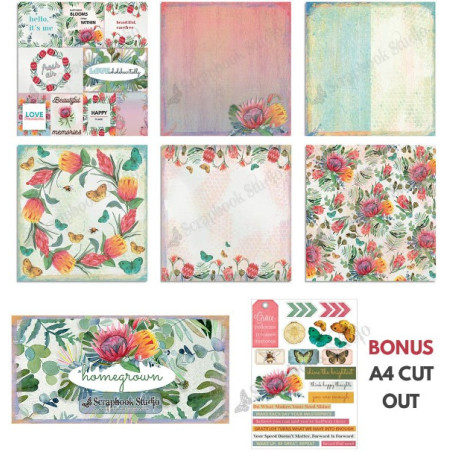 Scrapbook Studio Just Because Homegrown Digital Collection (Protea)