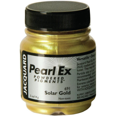 Jacquard Pearl Ex Powdered Pigments - Solar Gold 14.17g