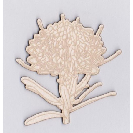 Scrap Collections Extraordinary Chipboard - Pin Protea