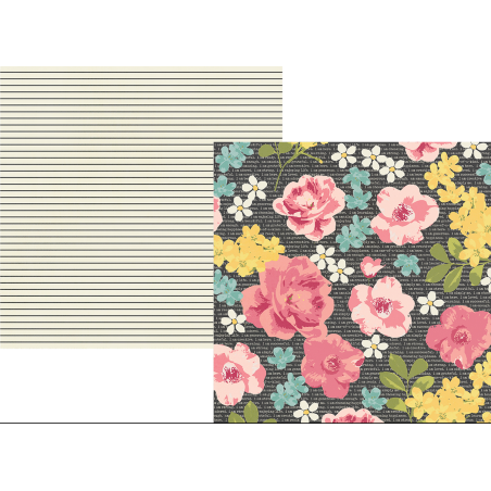 Simple Storie I am 12 X 12 Scrapbook Paper - Bold & Beautiful
