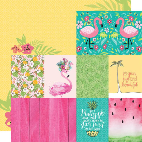 Paper House Flamingo Tags Paper