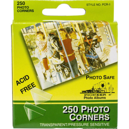Pioneer Photo Corners Self-Adhesive - Clear