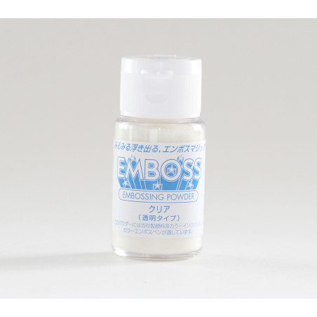 Tsukineko Embossing Powder -Clear 1oz