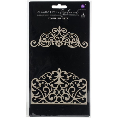 Prima Marketing Chipboard - Flourish Gate