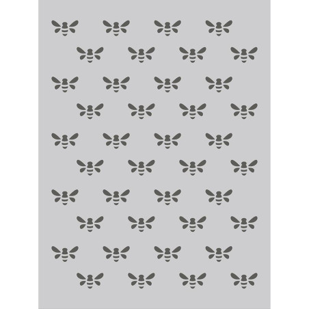 Simple Stories Full Bloom 6 x 8 Stencil/Mask - Bees