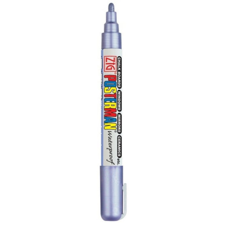 Zig Posterman Waterproof Opaque 2mm Marker White