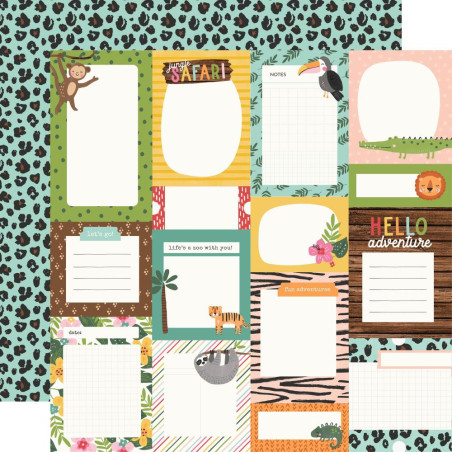 Simple Stories Into The Wild Paper - Journal Elements