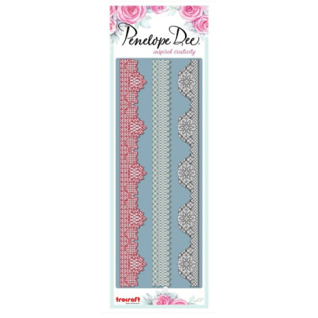 Penelope Dee Christmas Star Acrylic Christmas Lace