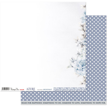 Penelope Dee Azure Paper - Abundant