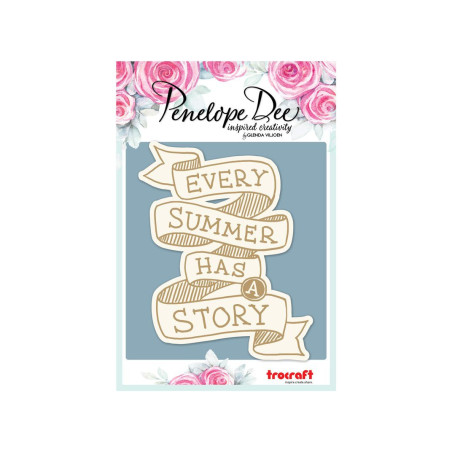 Penelope Dee Sunkissed Chipboard - Every Summer Has A Story