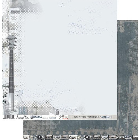Penelope Dee Maestro 12 x 12 Scrapbook Paper - Classical