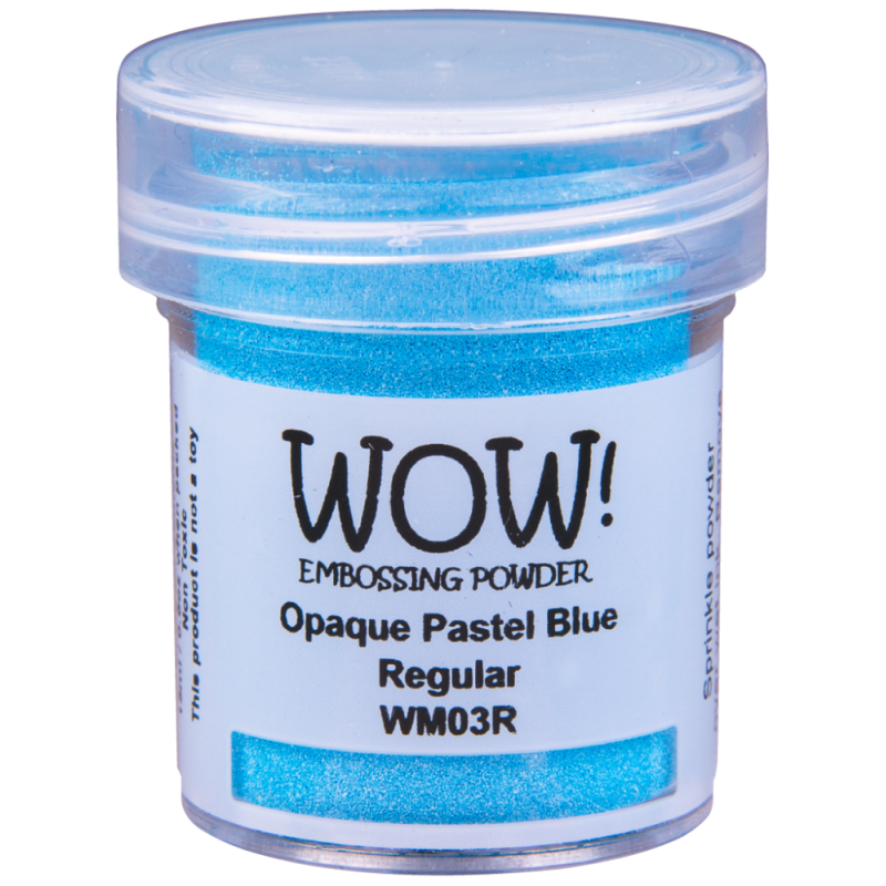 WOW Heat Embossing Powder Pastel Blue - Regular 15ml Jar
