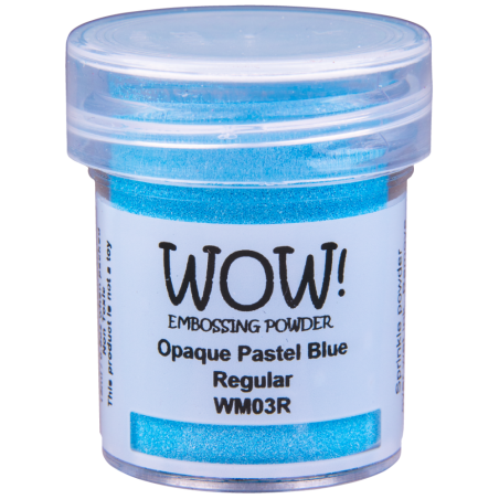 WOW Heat Embossing Powder Pastel Blue - Regular 15ml Jar