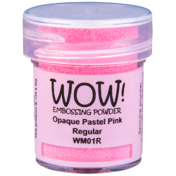 WOW Heat Embossing Powder Pastel Pink - Regular 15ml Jar