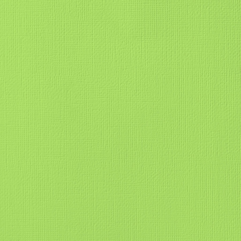 Couture Creations 12 X 12 Scrapbook Textured Cardstock - Key Lime/Mantis 216gsm
