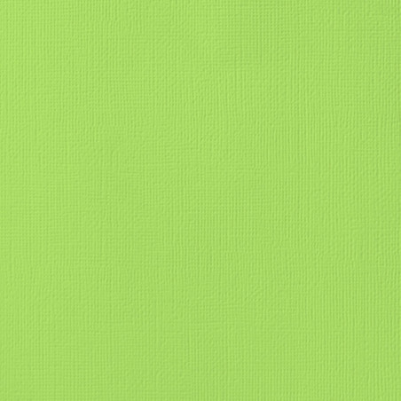 Couture Creations 12x12 Textured Cardstock - Key Lime/Mantis