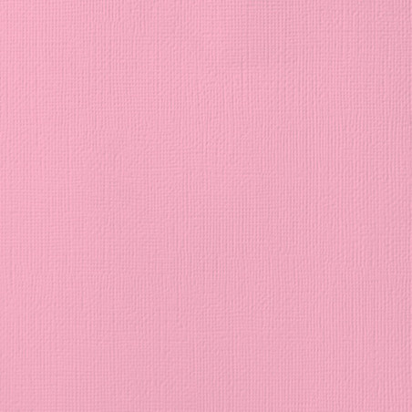 Couture Creations 12 X 12 Scrapbook Textured Cardstock - Peony/Carnation 216gsm