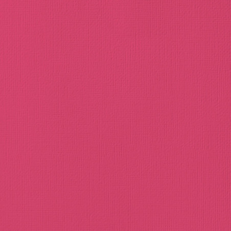 Couture Creations 12 X 12 Scrapbook Textured Cardstock - Rouge/Garnet 216gsm