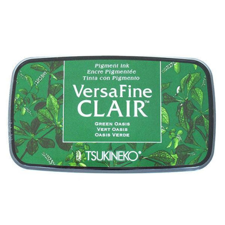 Tsukineko Versafine Clair Ink Pad Green Oasis