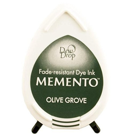 Tsukineko Memento Dewdrop Ink Pad - Olive Grove