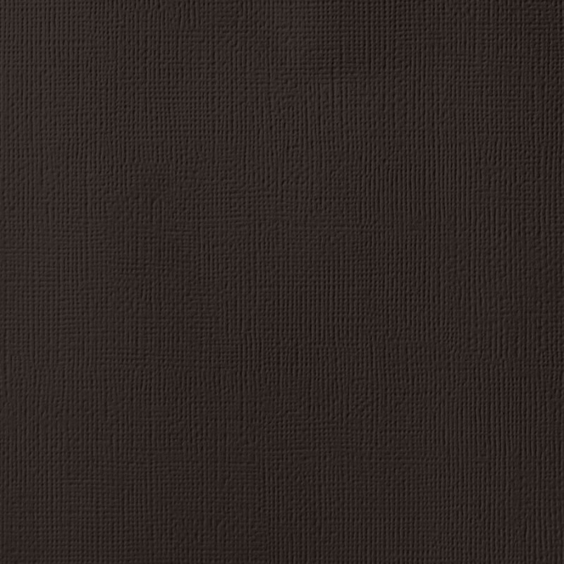 Couture Creations 12 X 12 Scrapbook Textured Cardstock - Black/Obsidian 216gsm