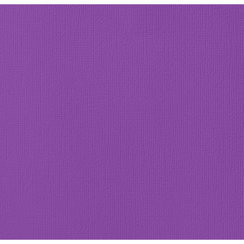 Couture Creations 12 X 12 Scrapbook Textured Cardstock - Grape/Divine 216gsm