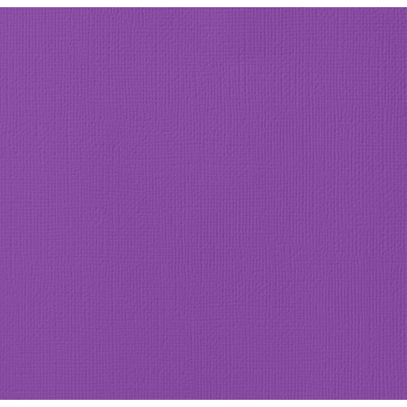 Couture Creations 12 X 12 Scrapbook Textured Cardstock - Grape/Divine 216gsm