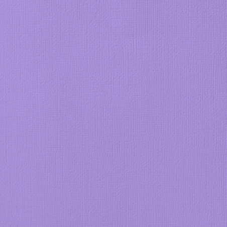 Couture Creations 12 X 12 Scrapbook Textured Cardstock - Lavender 216gsm