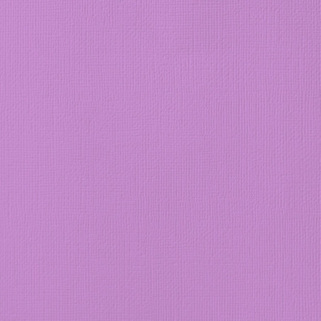 Couture Creations 12 X 12 Scrapbook Textured Cardstock - Orchid/Pandora 216gsm