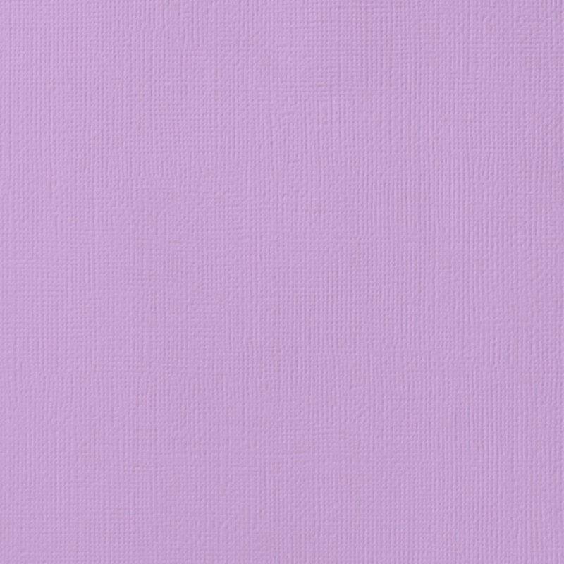 Couture Creations 12 X 12 Scrapbook Textured Cardstock - Lilac/English Beauty 216gsm