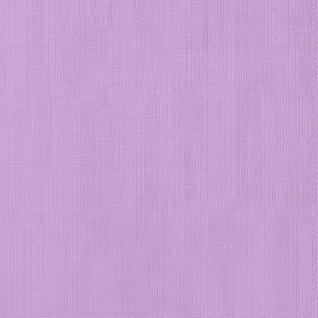Couture Creations 12 X 12 Scrapbook Textured Cardstock - Lilac/English Beauty 216gsm