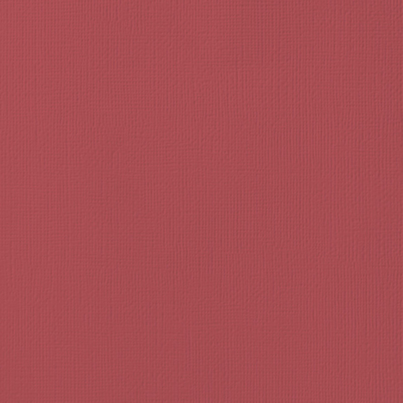 Couture Creations 12 X 12 Scrapbook Textured Cardstock - Cranberry/Firestorm 216gsm
