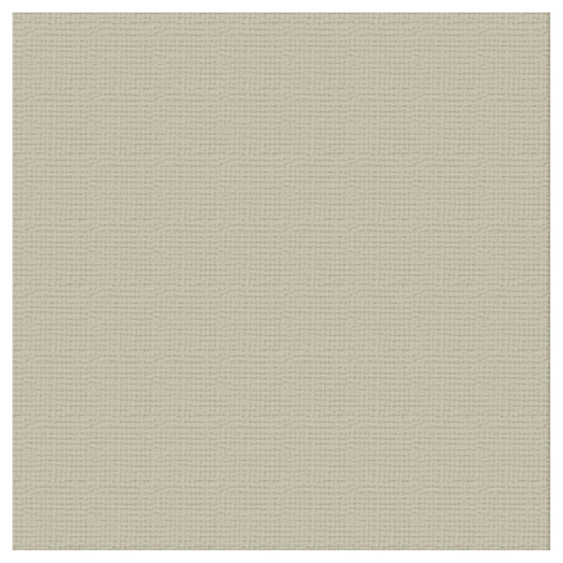 Couture Creations 12 X 12 Scrapbook Textured Cardstock - Stone/Whisper 216gsm