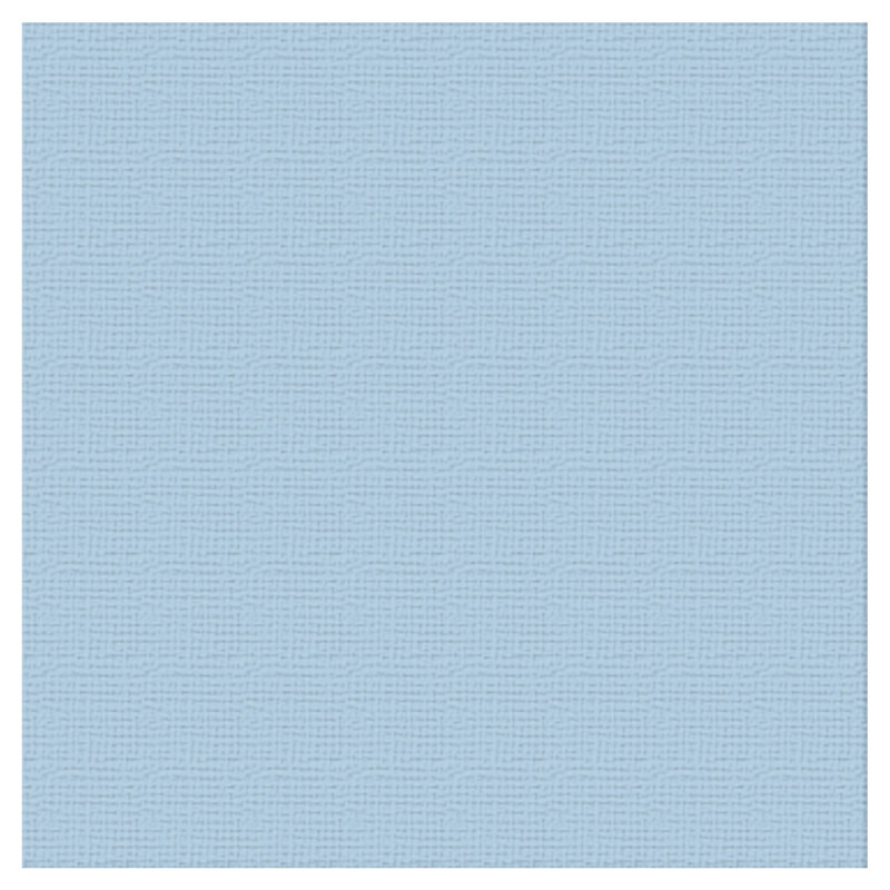 Couture Creations 12 X 12 Scrapbook Textured Cardstock - Sky/Blue Diamond 216gsm