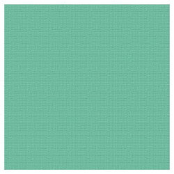 Couture Creations 12 X 12 Scrapbook Textured Cardstock - Robin Egg/Aquamarine 216gsm