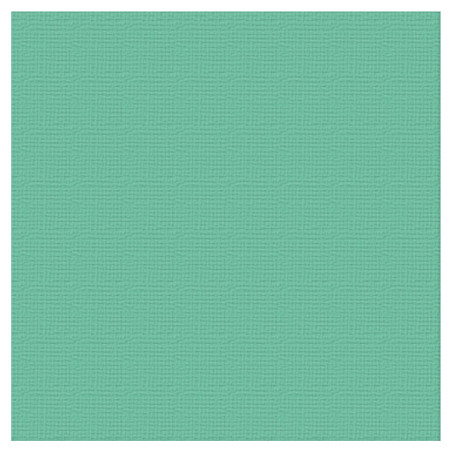 Couture Creations 12x12 Textured Cardstock - Robin Egg/Aquamarine