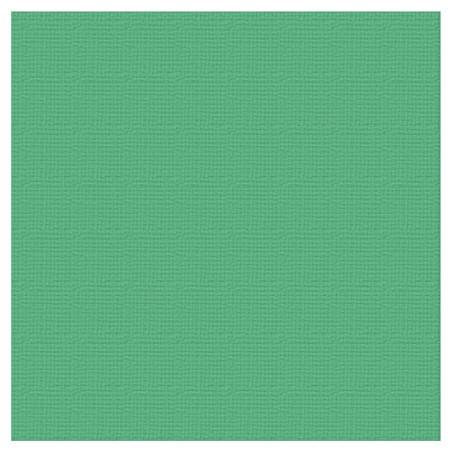 Couture Creations 12 X 12 Scrapbook Textured Cardstock - Shamrock/Peridot 216gsm