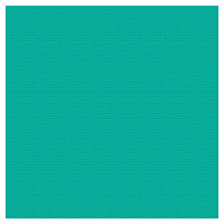 Couture Creations 12x12 Textured Cardstock - Aqua/Spectrum
