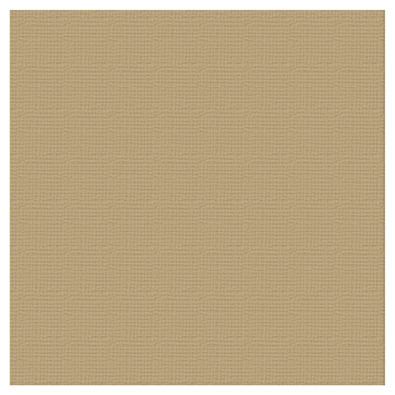 Couture Creations 12x12 Scrapbook Textured Cardstock - Brown Sugar/Paper Bag