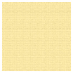 Couture Creations 12 X 12 Scrapbook Textured Cardstock - Butter/Chantilly 216gsm