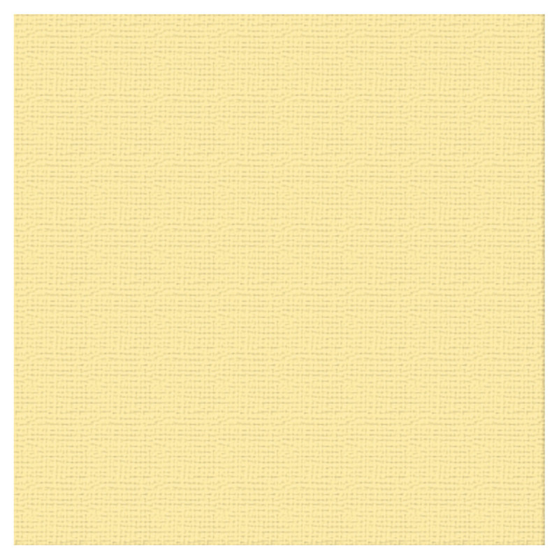 Couture Creations 12 X 12 Scrapbook Textured Cardstock - Butter/Chantilly 216gsm