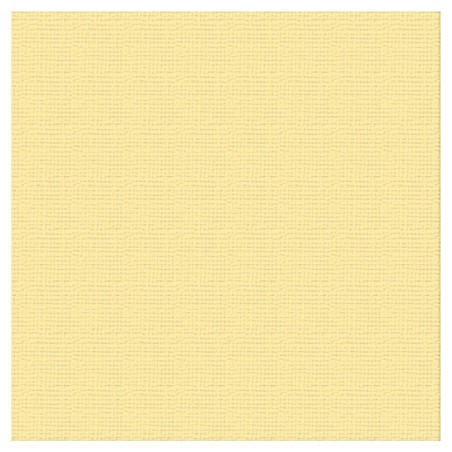 Couture Creations 12 X 12 Scrapbook Textured Cardstock - Butter/Chantilly 216gsm