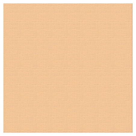 Couture Creations 12 X 12 Scrapbook Textured Cardstock - Cantaloupe 216gsm