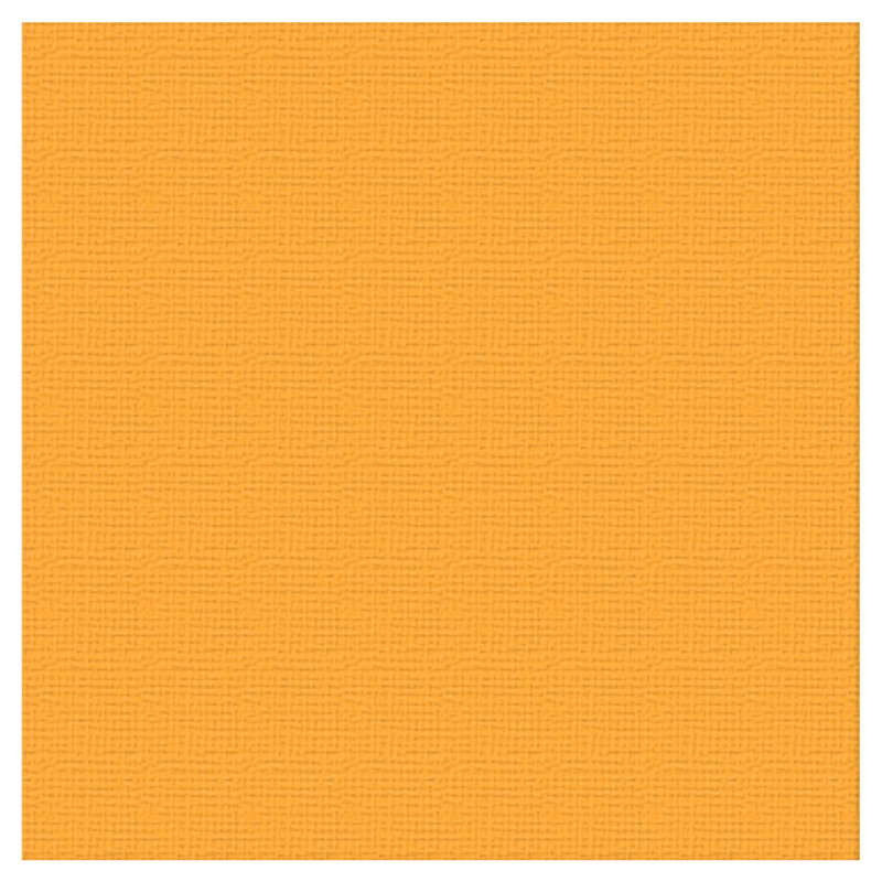 Couture Creations  12 X 12 Scrapbook Textured Cardstock - Melon/Blazing Sun 216gsm