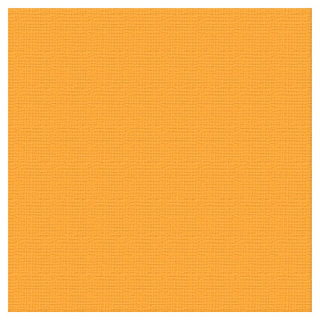 Couture Creations  12 X 12 Scrapbook Textured Cardstock - Melon/Blazing Sun 216gsm