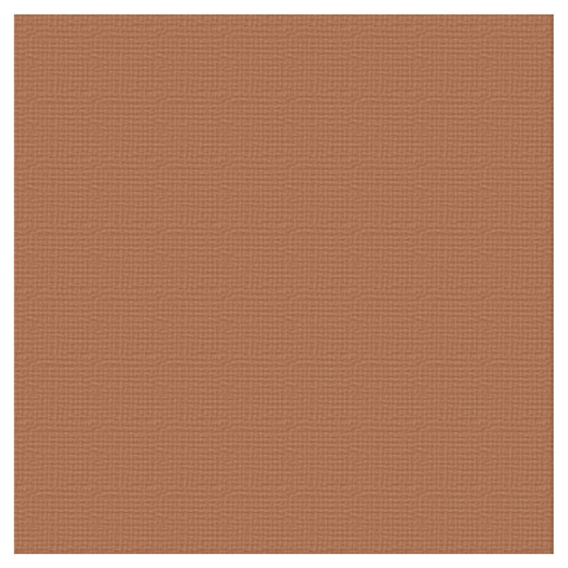 Couture Creations 12 X 12 Scrapbook Textured Cardstock - Clay/Vermilon 216gsm