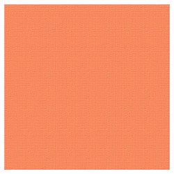 Couture Creations 12 X 12 Scrapbook Textured Cardstock - Carrot/Persimmon 216gsm