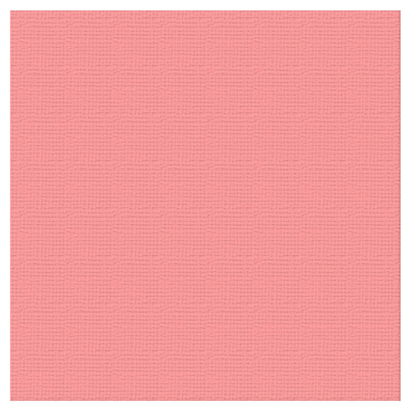 Couture Creations 12 X 12 Scrapbook Textured Cardstock - Parfait/Strawberry Surprise 216gsm
