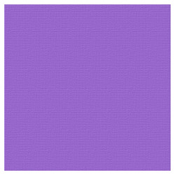 Couture Creations 12 X 12 Scrapbook Textured Cardstock - Amethyst/Violet 216gsm