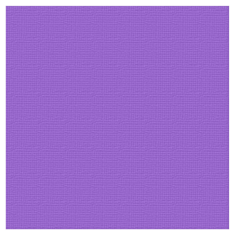 Couture Creations 12 X 12 Scrapbook Textured Cardstock - Amethyst/Violet 216gsm